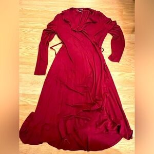 Isabella Oliver Maternity Wrap Dresss